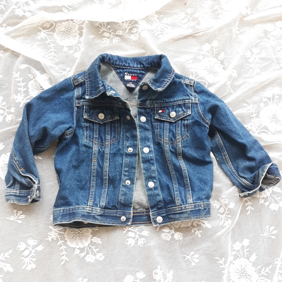 tommy hilfiger girls denim jacket